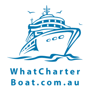 What Charter Boat Logo square s